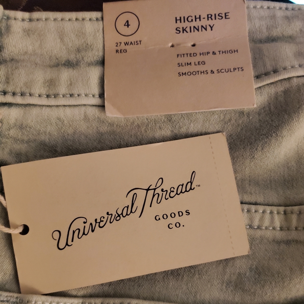 Women's High-Rise Skinny Jeans - Universal Thread™ - Picture 6 of 7